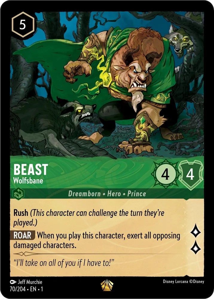 Beast - Wolfsbane card