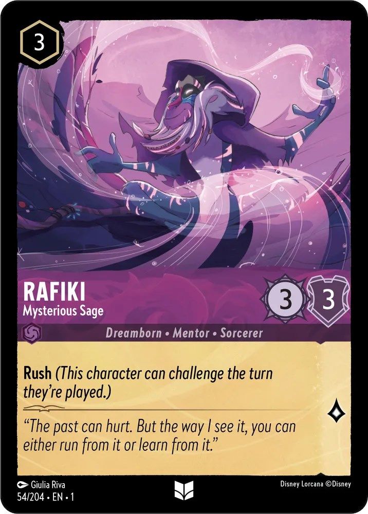 Rafiki - Mysterious Sage card