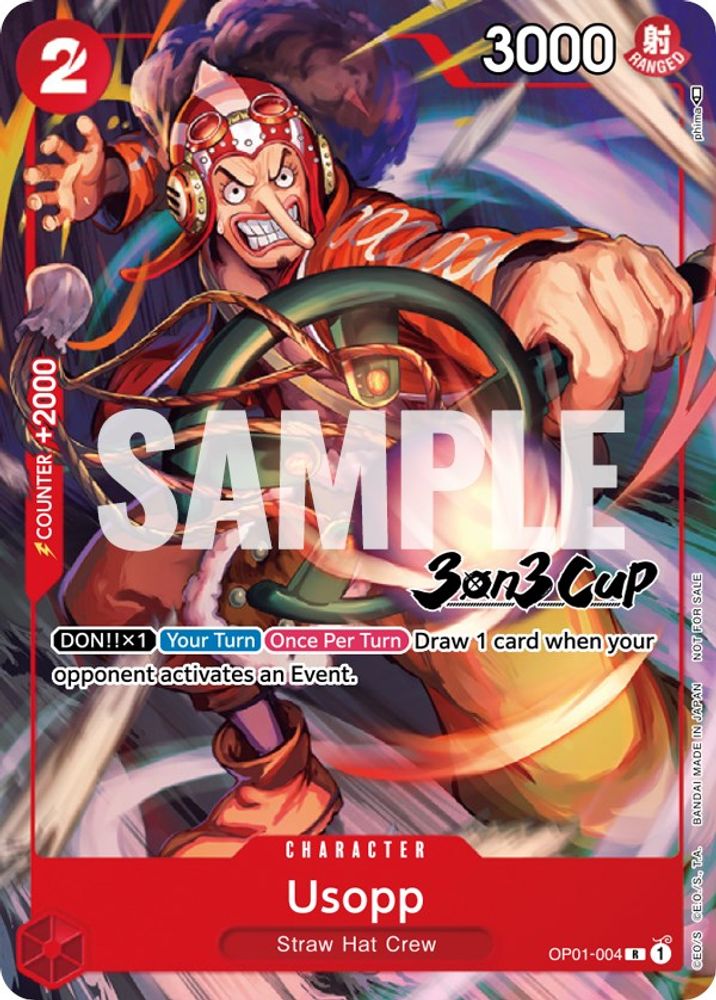 Usopp (3-on-3 Cup) [Participant] card
