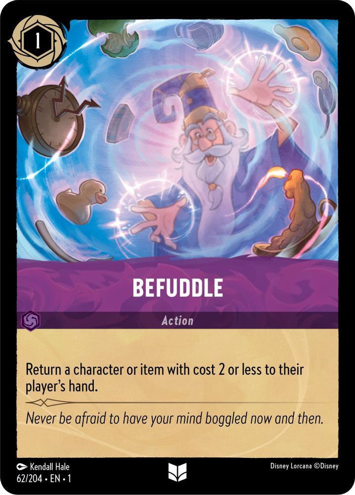 Befuddle card