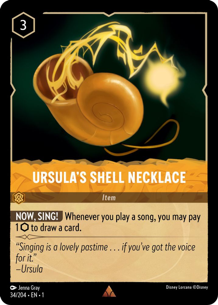 Ursula's Shell Necklace card