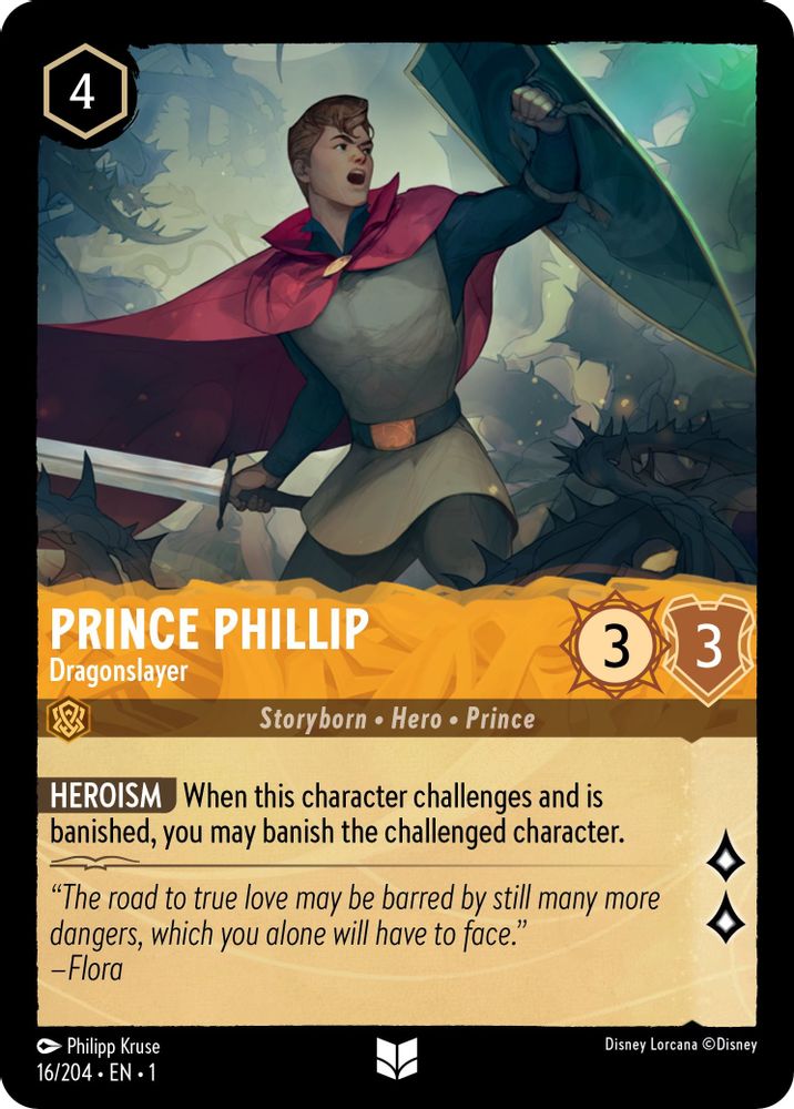 Prince Phillip - Dragonslayer card