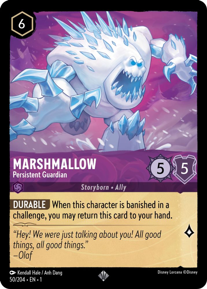 Marshmallow - Persistent Guardian card