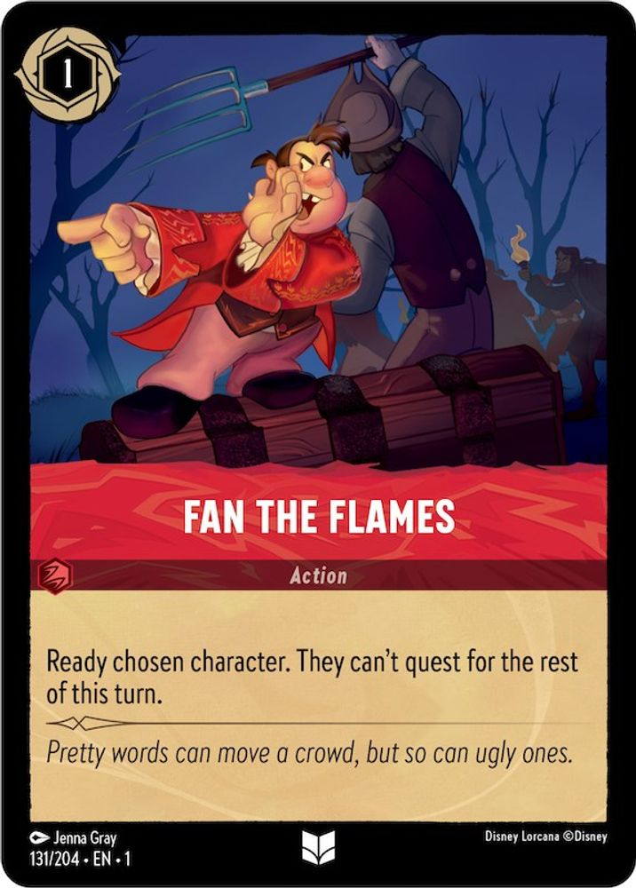 Fan the Flames card