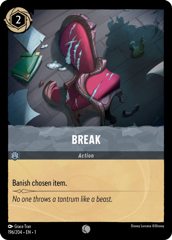 Break card