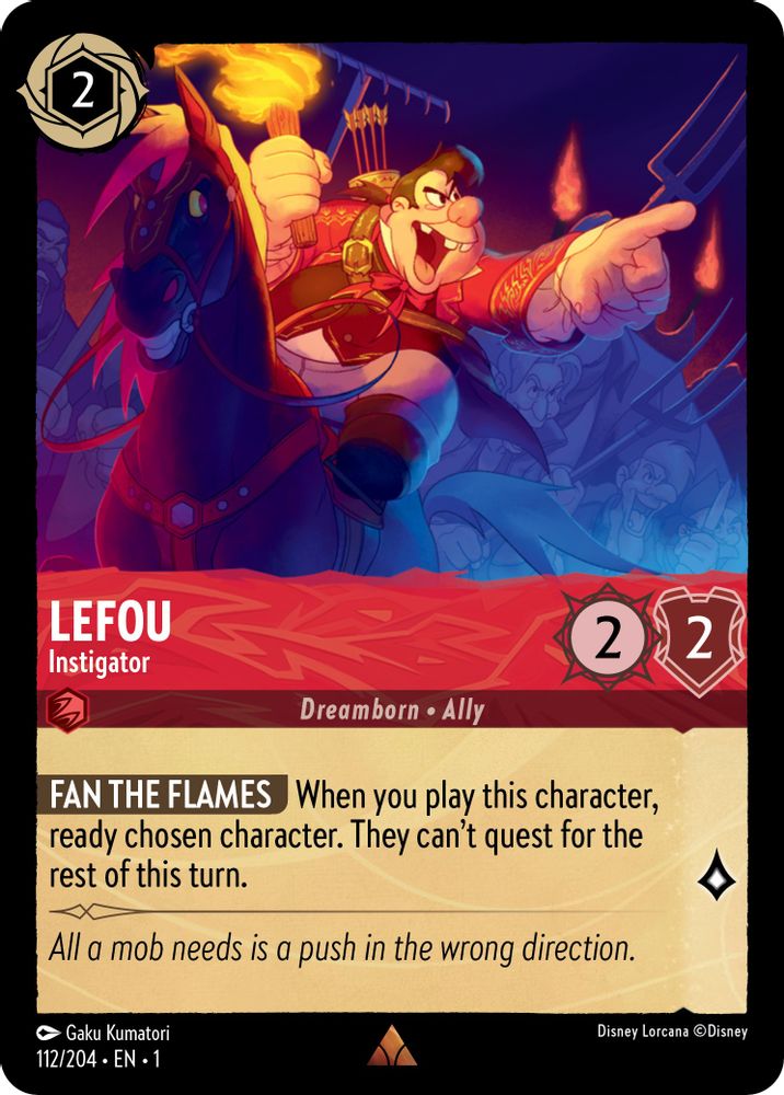Lefou - Instigator card