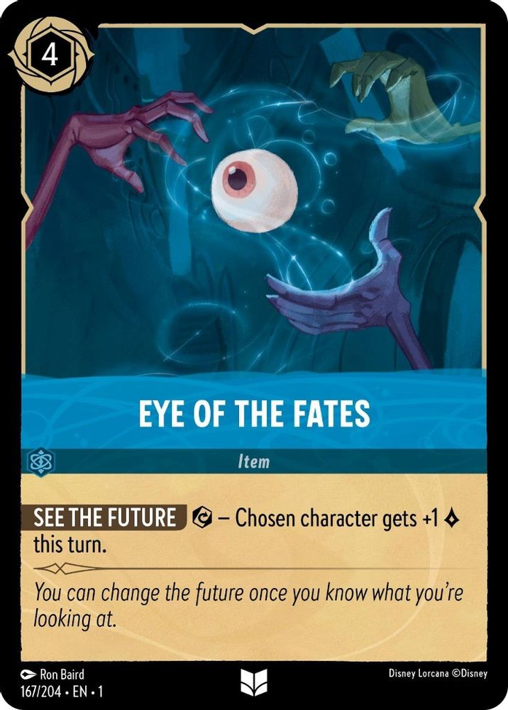 Eye of the Fates card