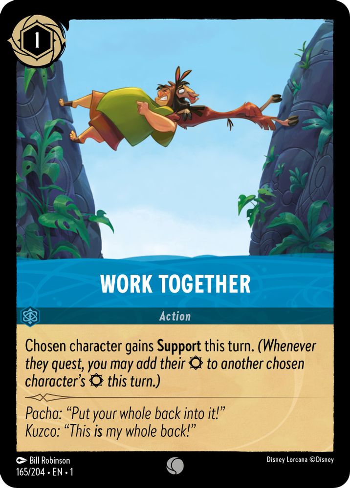 Work Together card