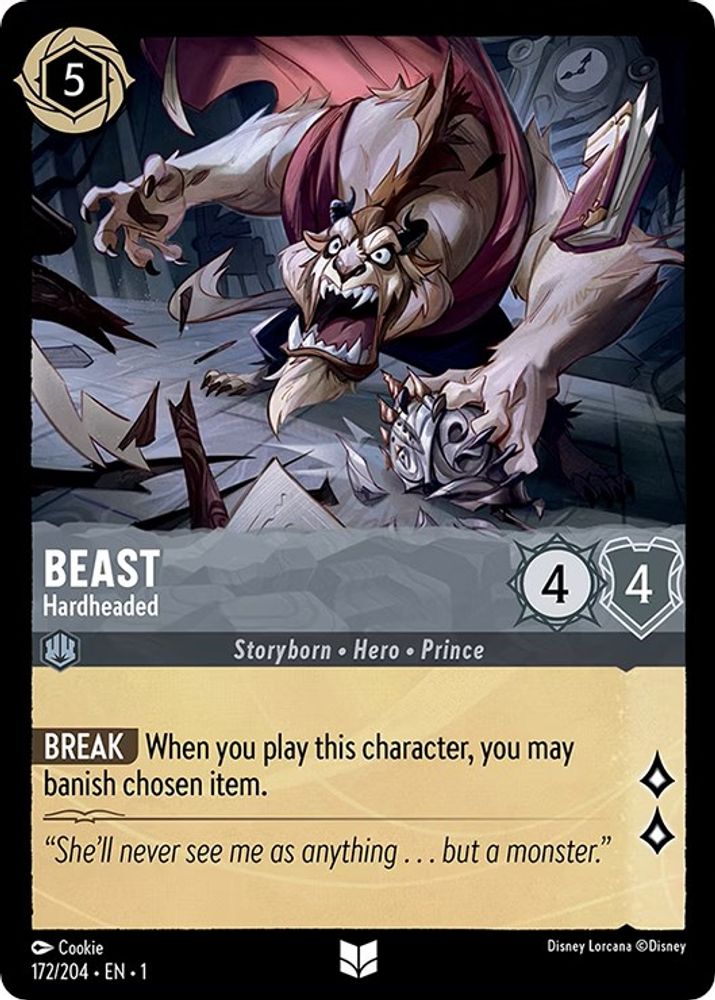 Beast - Hardheaded card