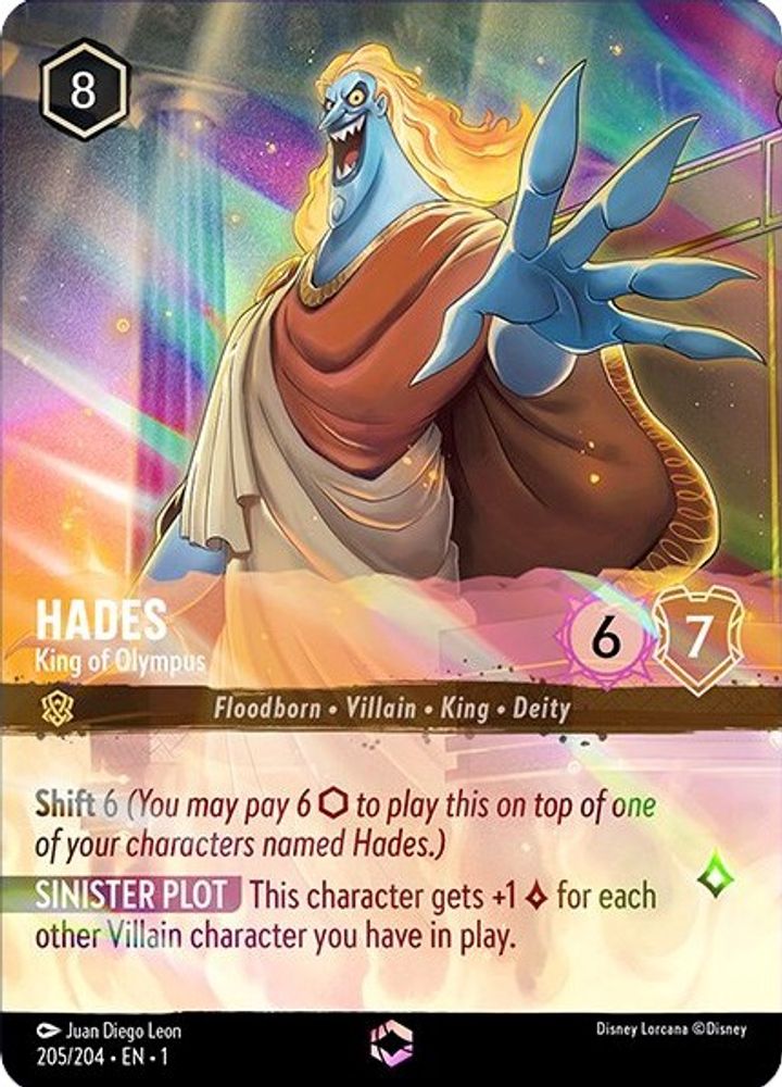 Hades - King of Olympus (Enchanted) card