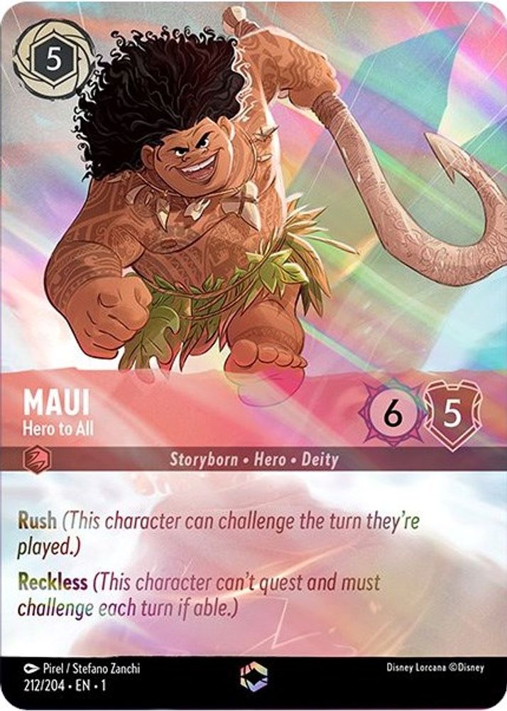 Maui - Hero to All (Enchanted) card