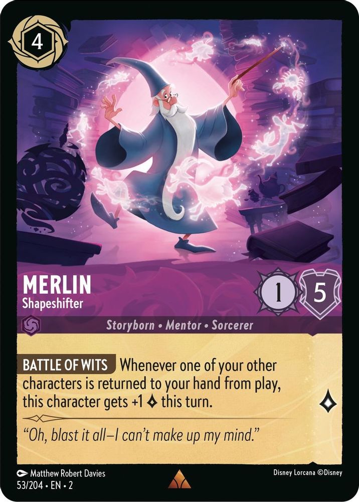 Merlin - Shapeshifter card