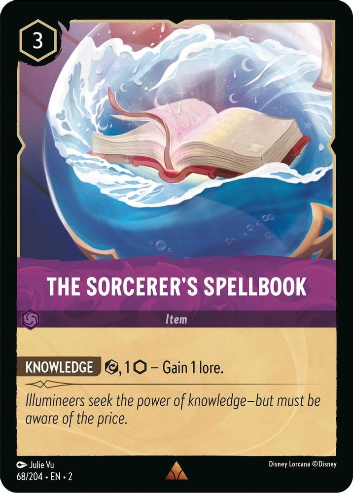 The Sorcerer's Spellbook card