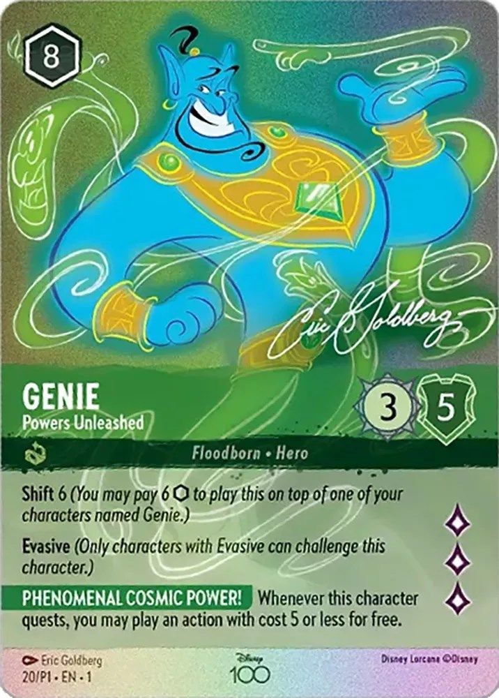 Genie - Powers Unleashed (Alternate Art) card