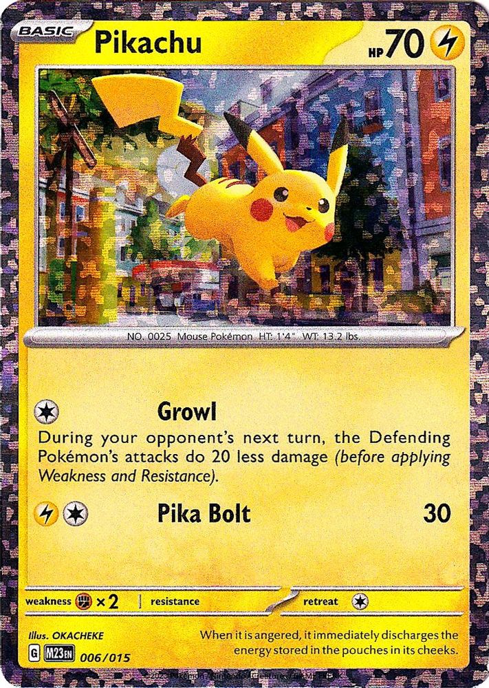 Kortet Pikachu