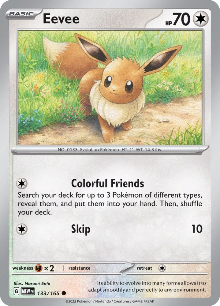 Kortet Eevee