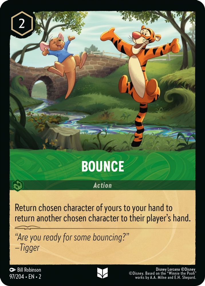 Bounce card