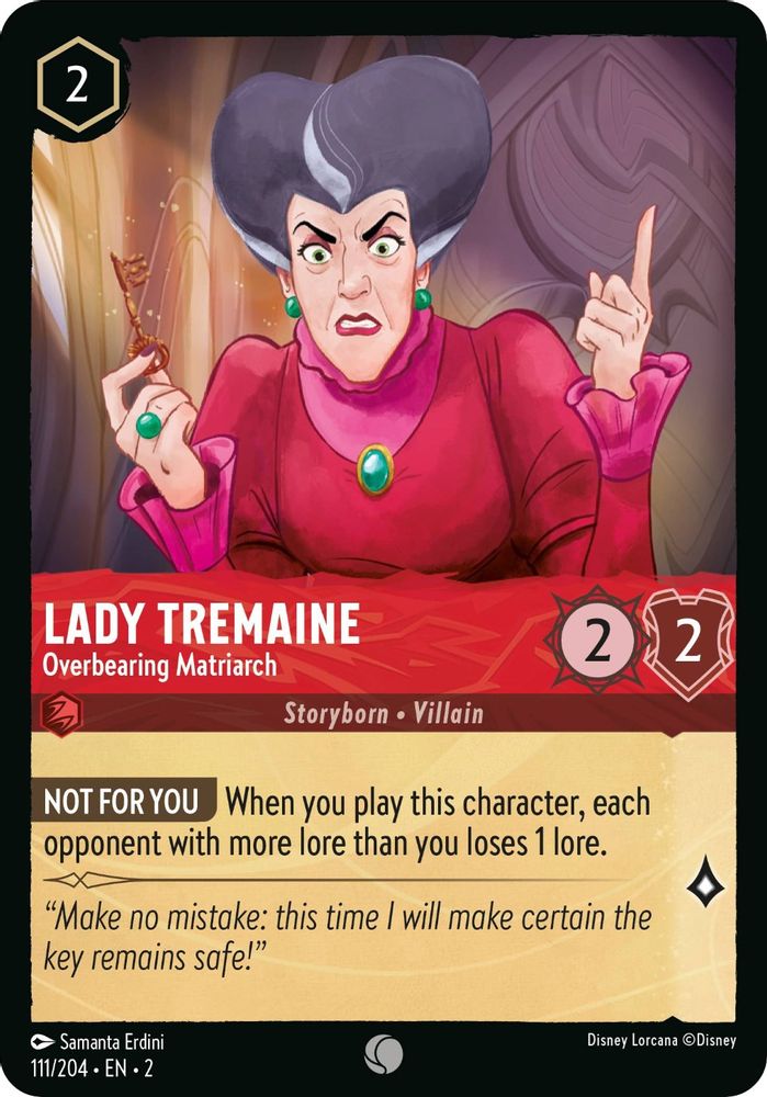 Lady Tremaine - Overbearing Matriarch card