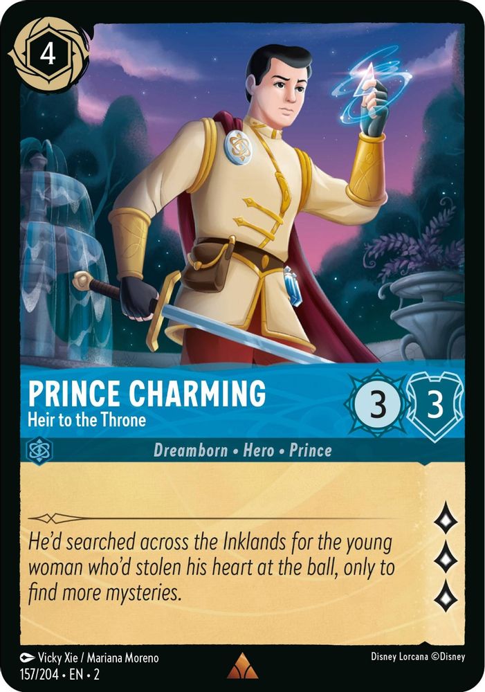 Prince Charming - Heir to the Throne card