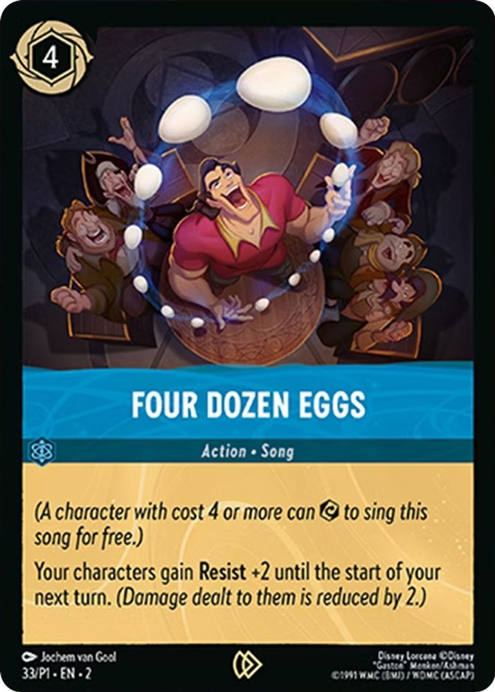 Four Dozen Eggs card