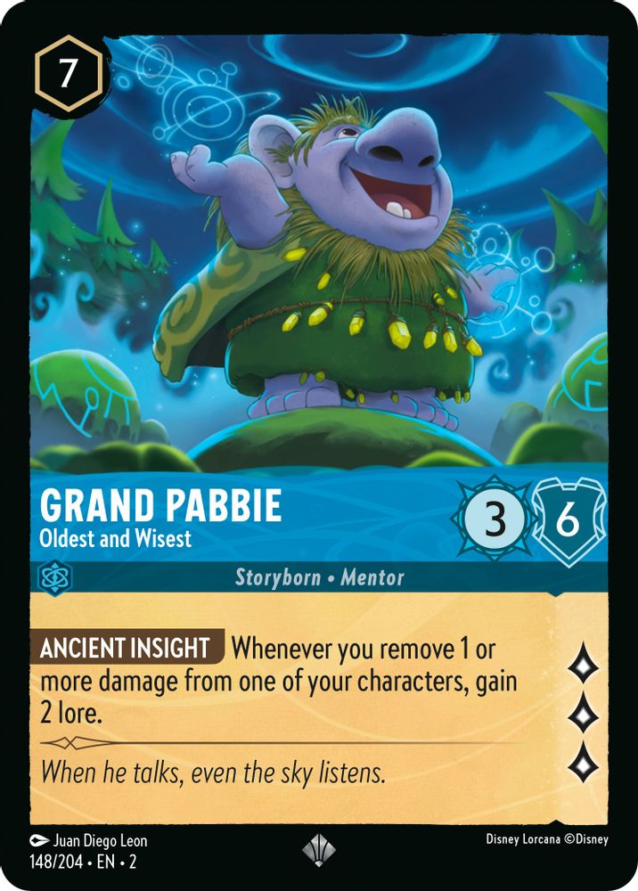 Grand Pabbie - Oldest and Wisest card