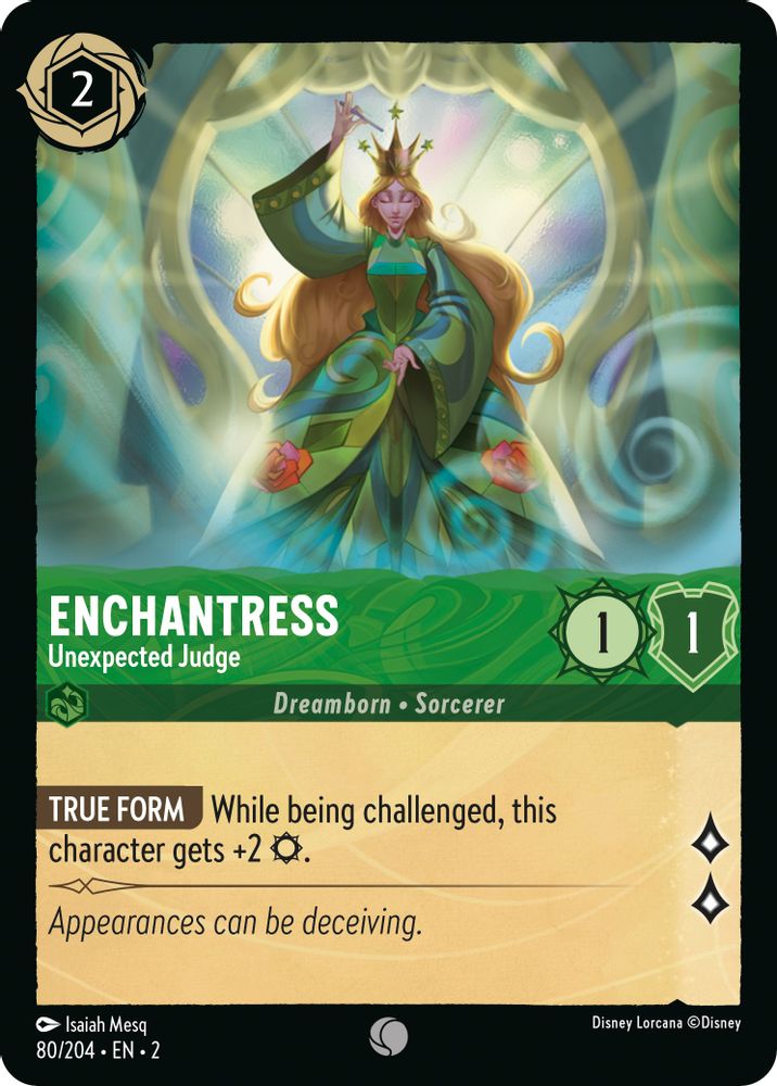 Enchantress - Unexpected Judge card