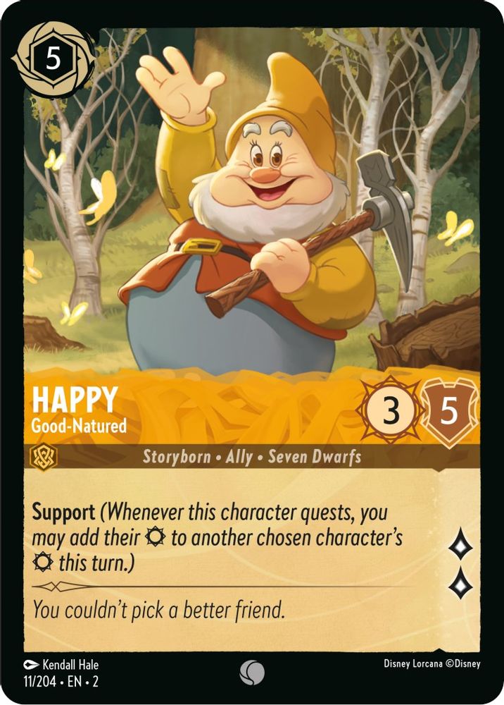 Happy - Good-Natured card