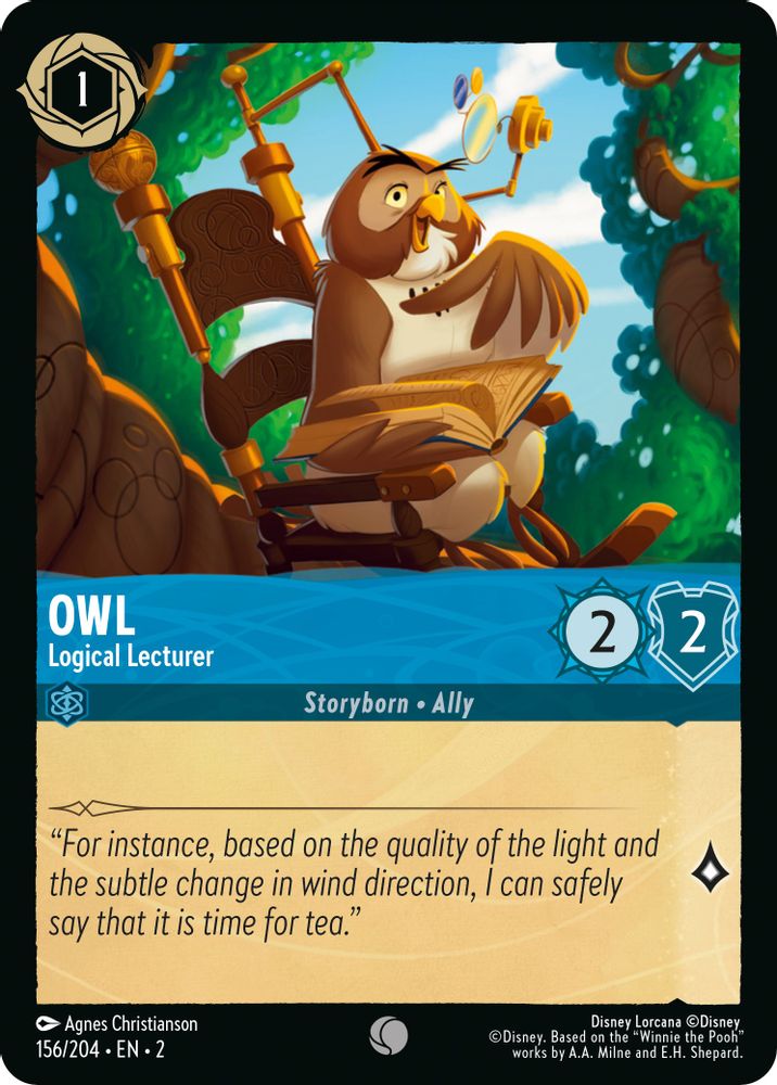 Owl - Logical Lecturer card