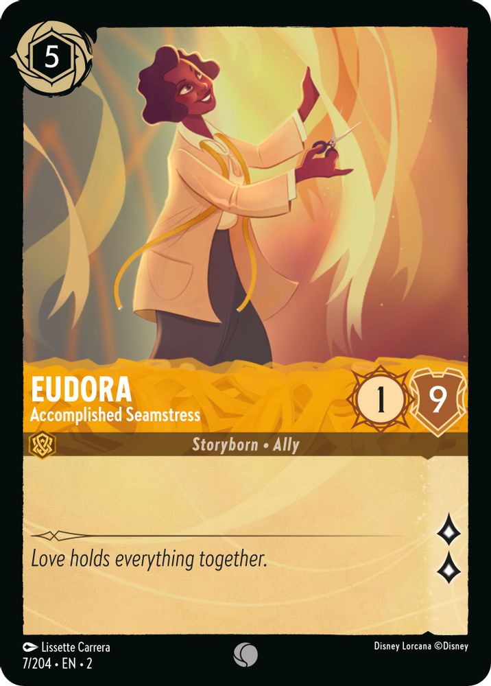 Eudora - Accomplished Seamstress card