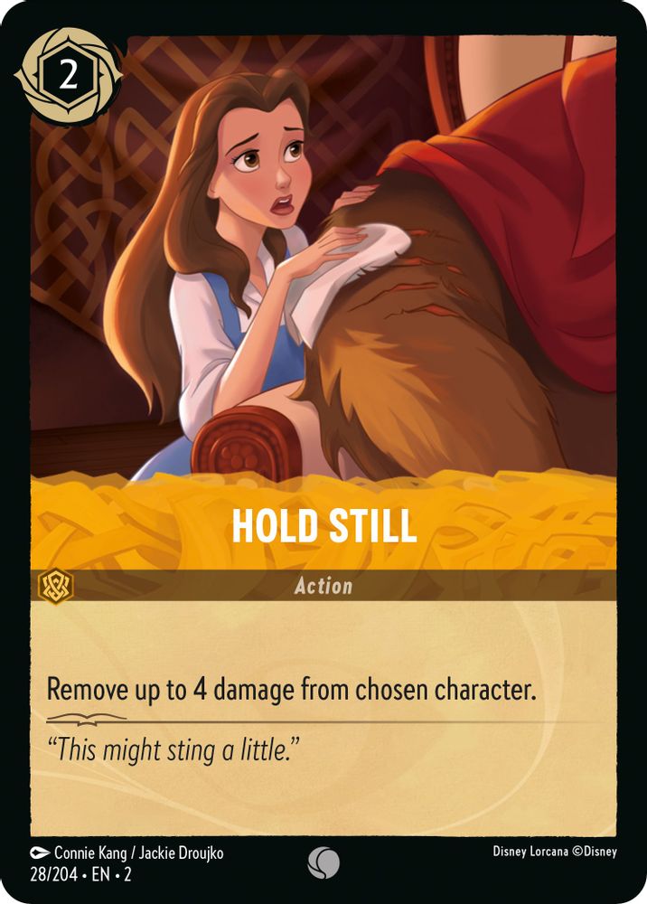 Hold Still card
