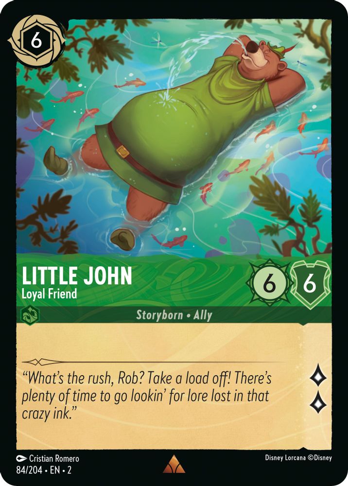 Little John - Loyal Friend card