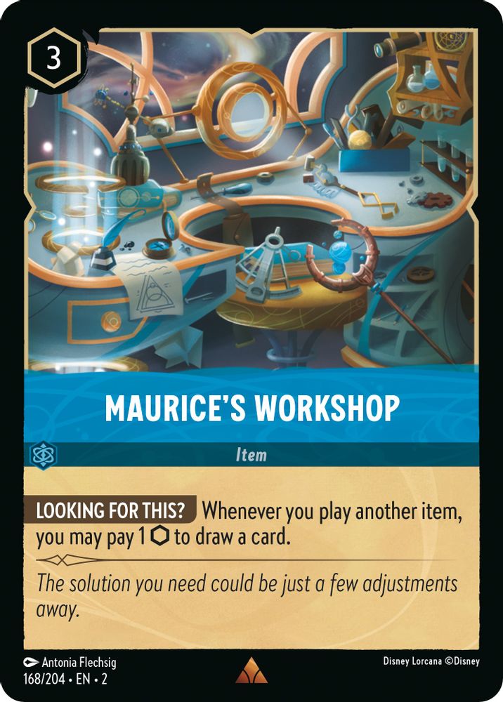 Maurice's Workshop card