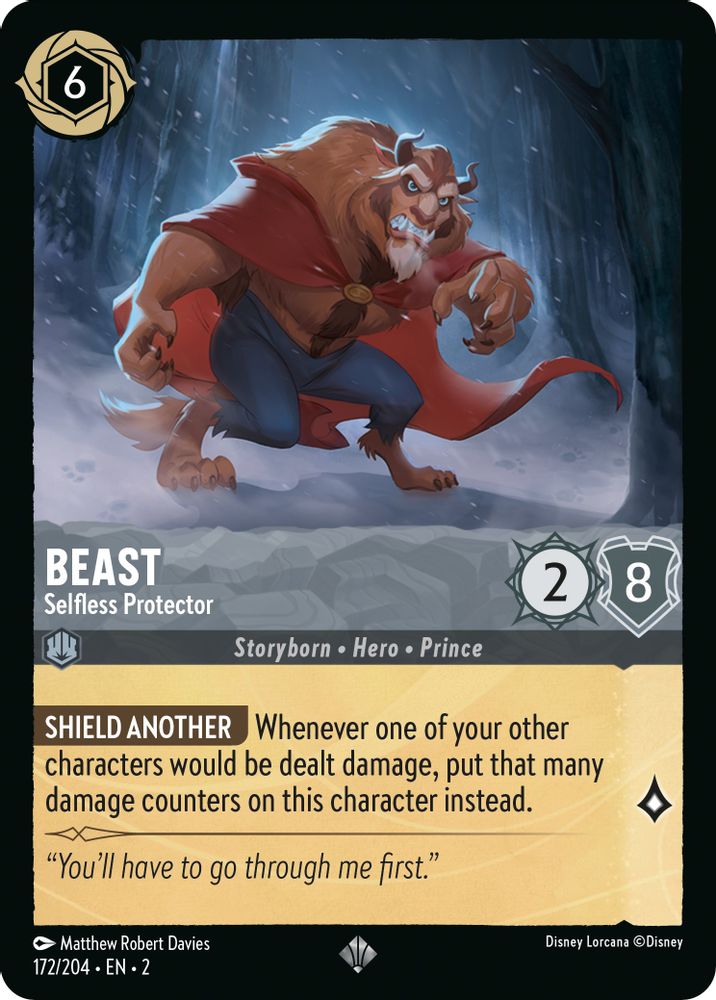 Beast - Selfless Protector card