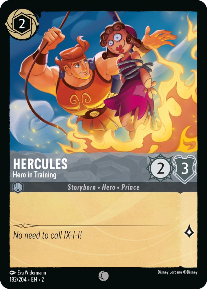 Hercules - Hero in Training card