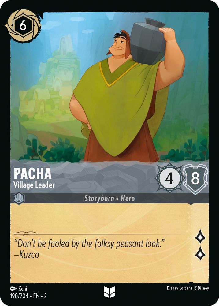 Pacha - Village Leader card