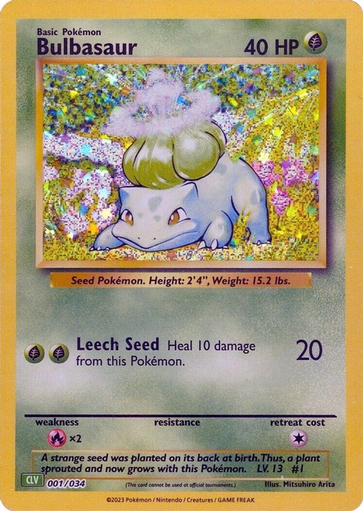 Kortet Bulbasaur