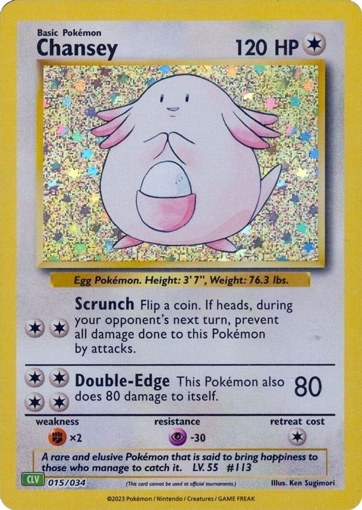 Kortet Chansey