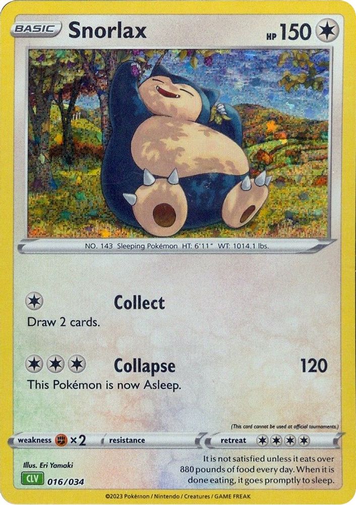 Kortet Snorlax