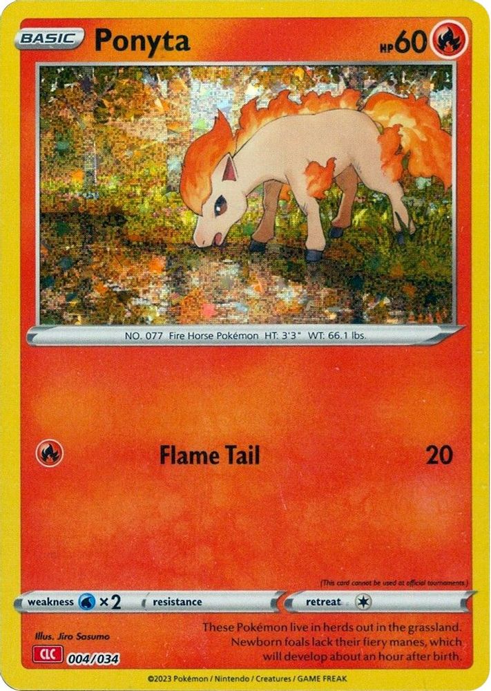 Kortet Ponyta
