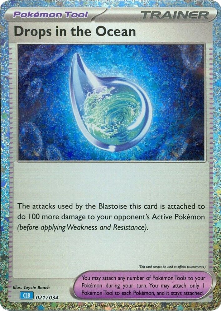 Drops in the Ocean — Trading Card Game Classic #21/34