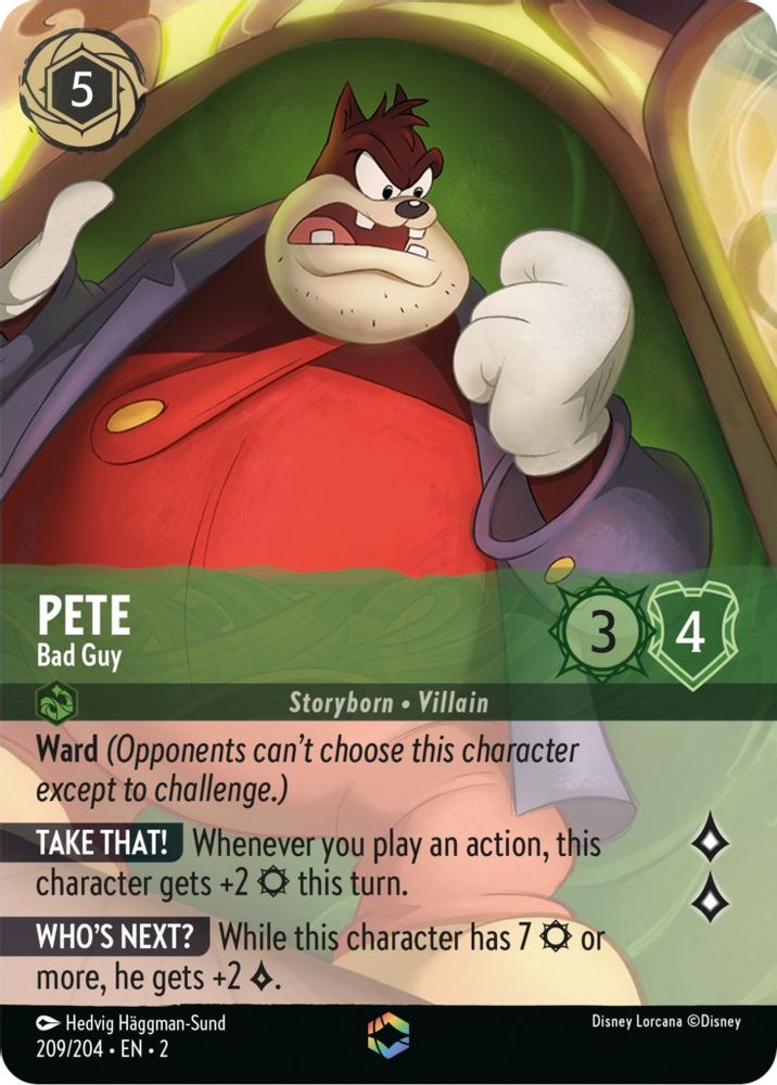 Pete - Bad Guy (Enchanted) card