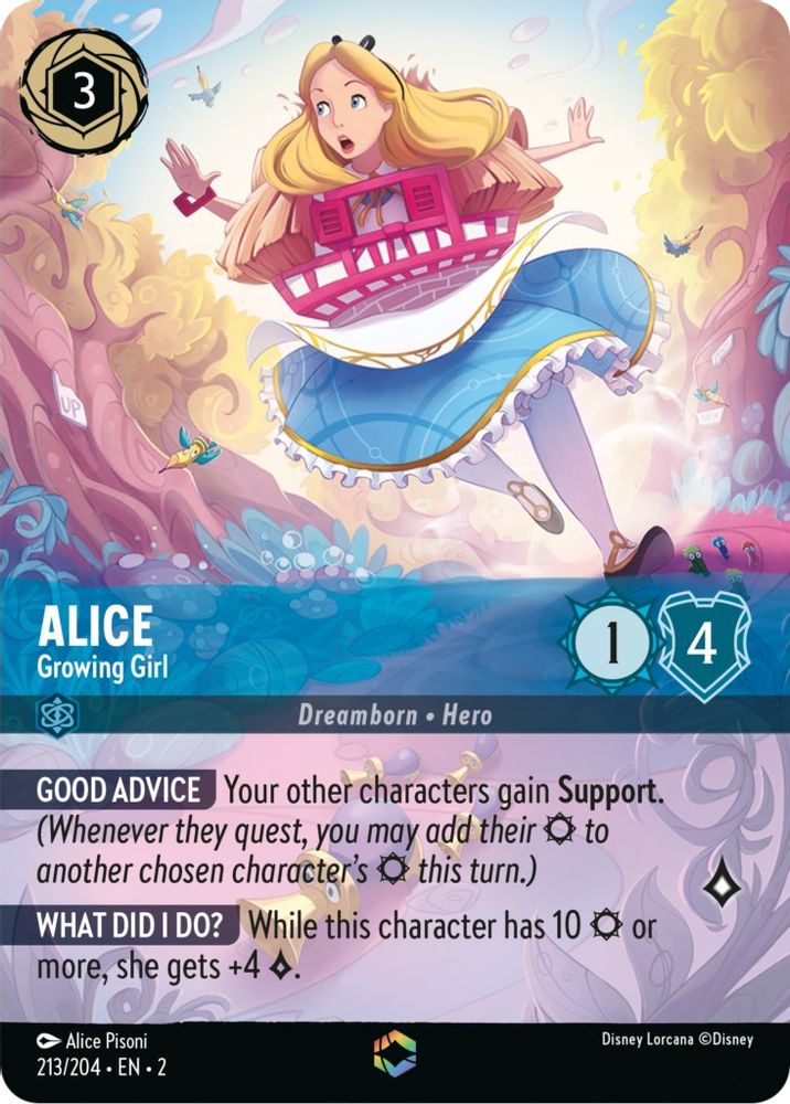 Alice - Growing Girl (Enchanted) card
