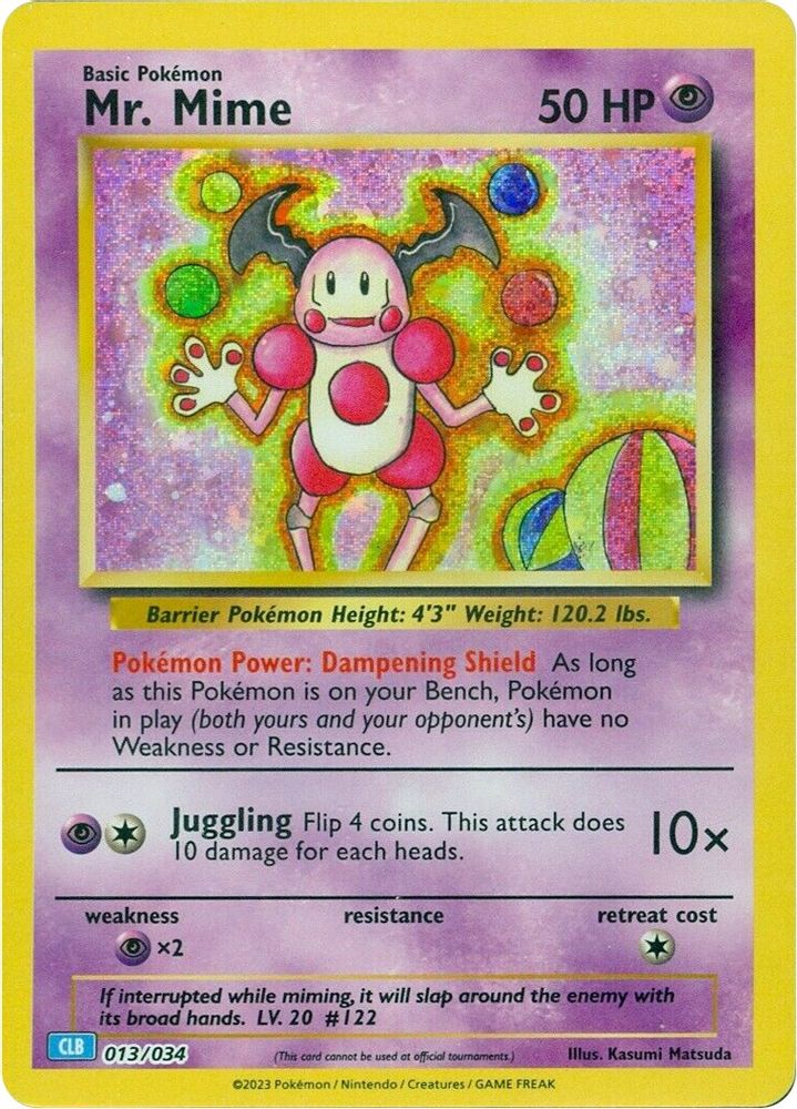 Kortet Mr. Mime