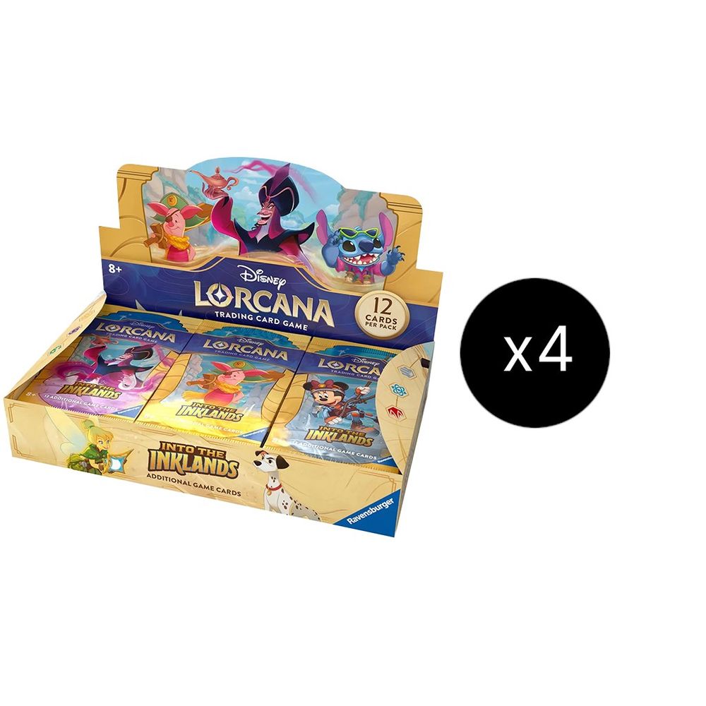 Disney Lorcana: Into the Inklands Booster Box Case card