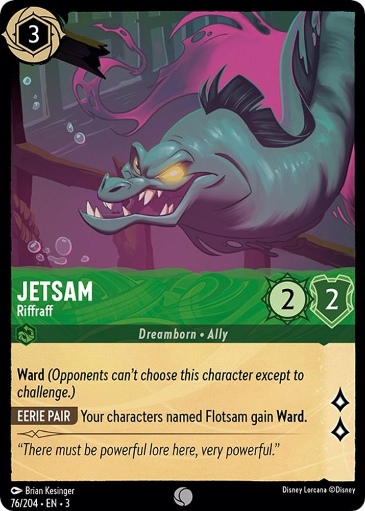 Jetsam - Riffraff card