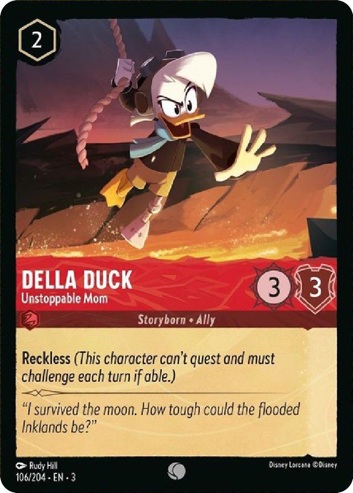 Della Duck - Unstoppable Mom card