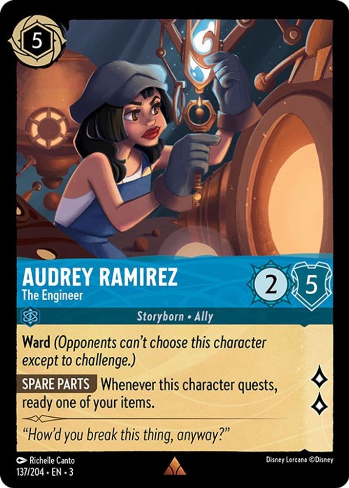 Audrey Ramirez - The Engineer card