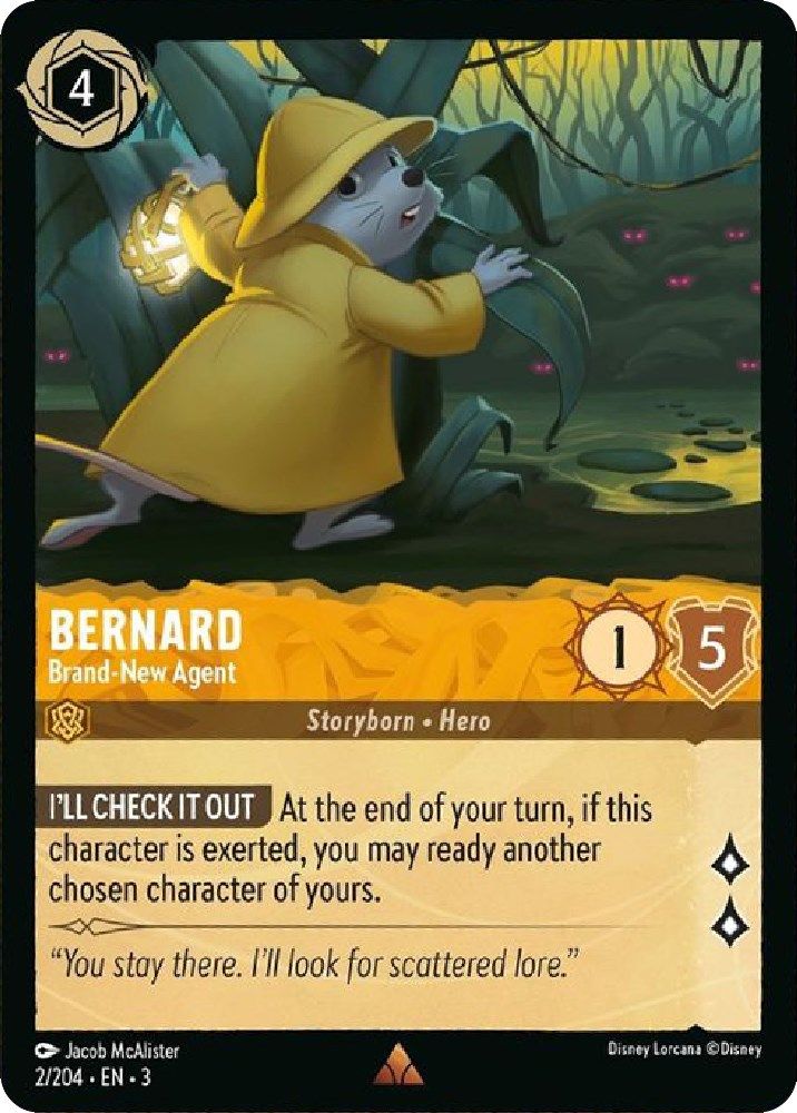 Bernard - Brand-New Agent card