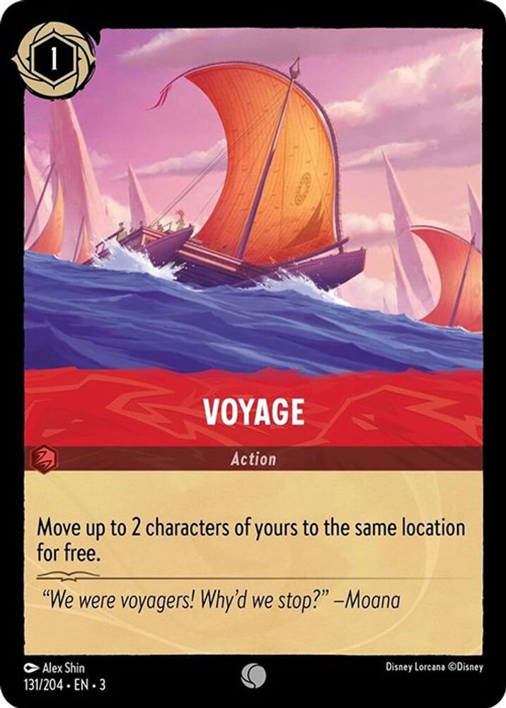 Voyage card