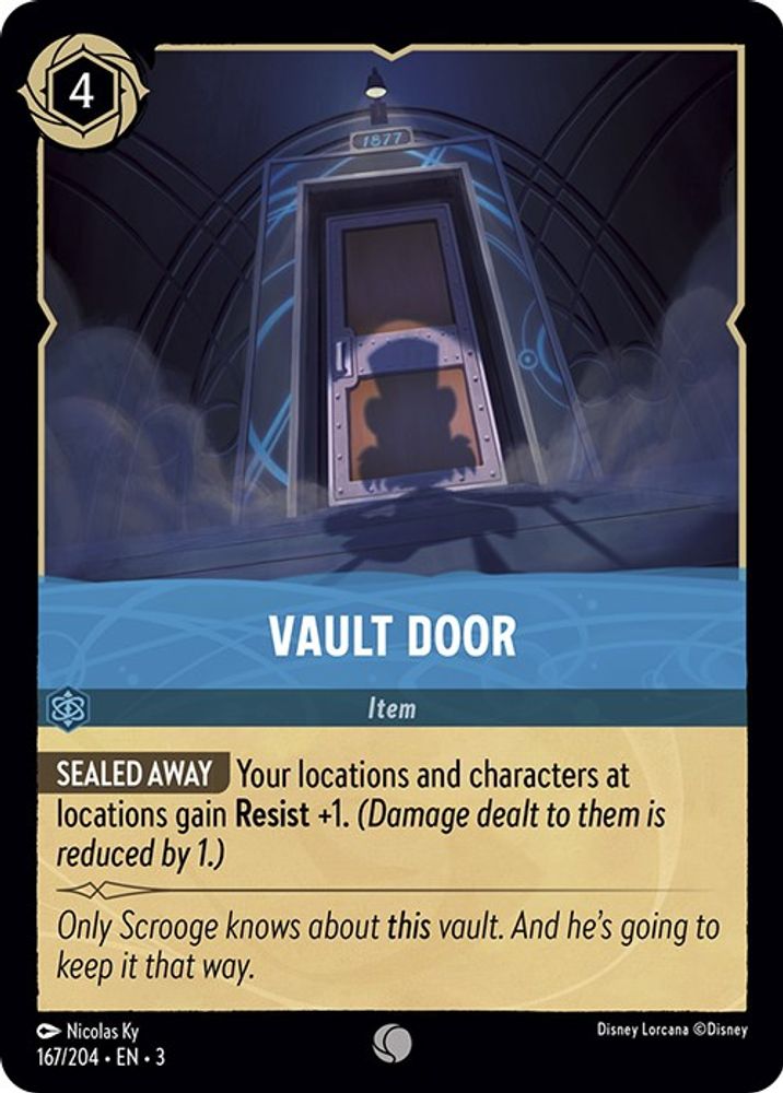 Vault Door card